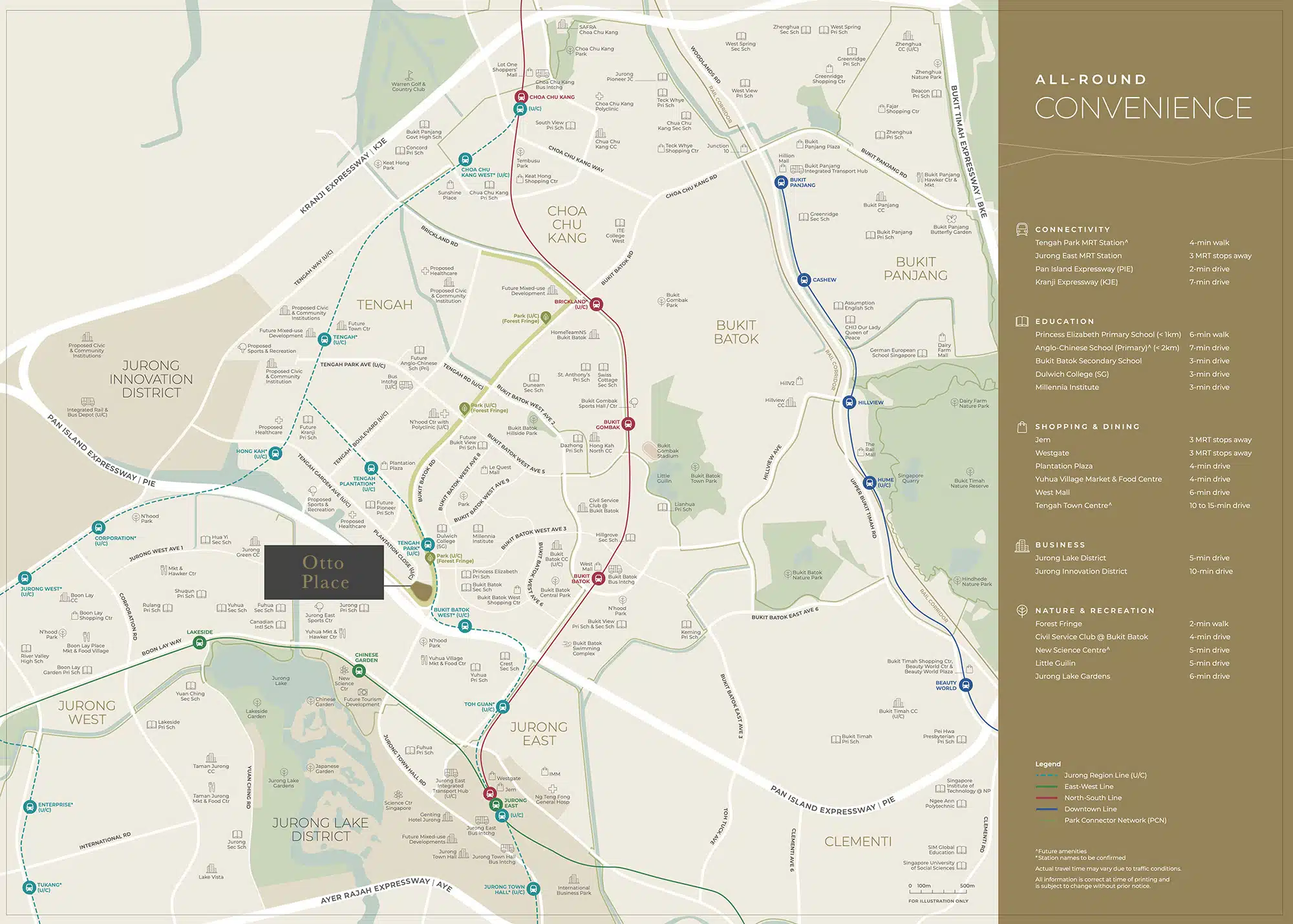 Otto Place Location Map